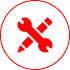 Maintenance and design tools icon